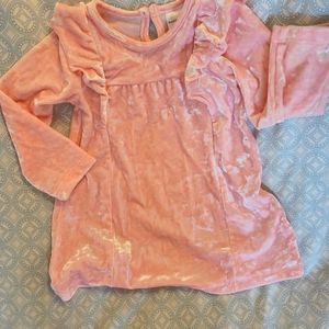 Pink Velour Dress, Healthtex 18m